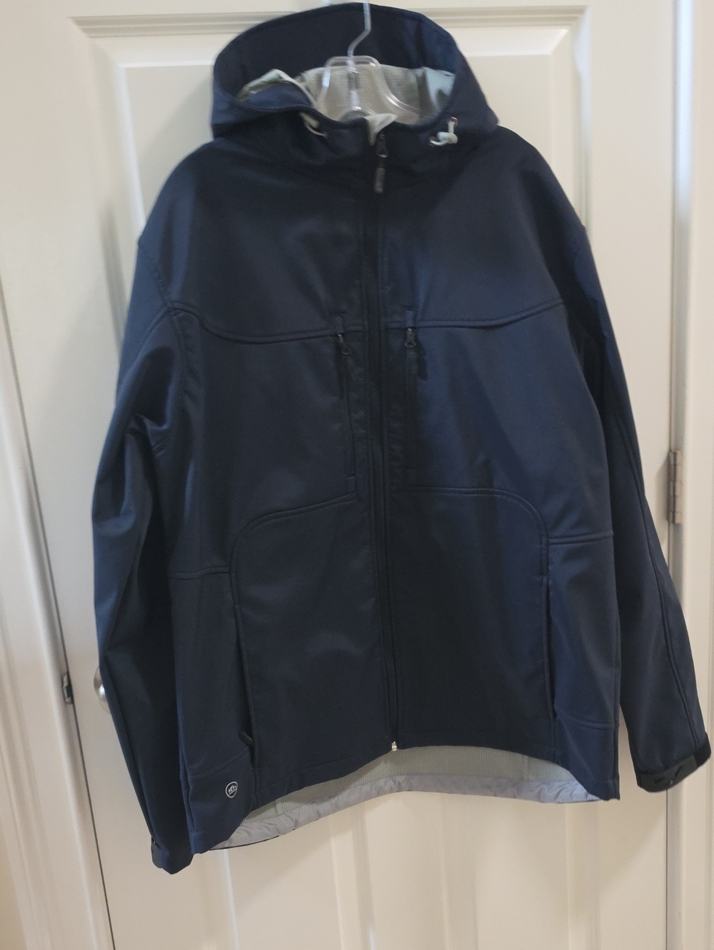 StormTech Men's Hooded Weatherproof Softshell Jacket in Navy